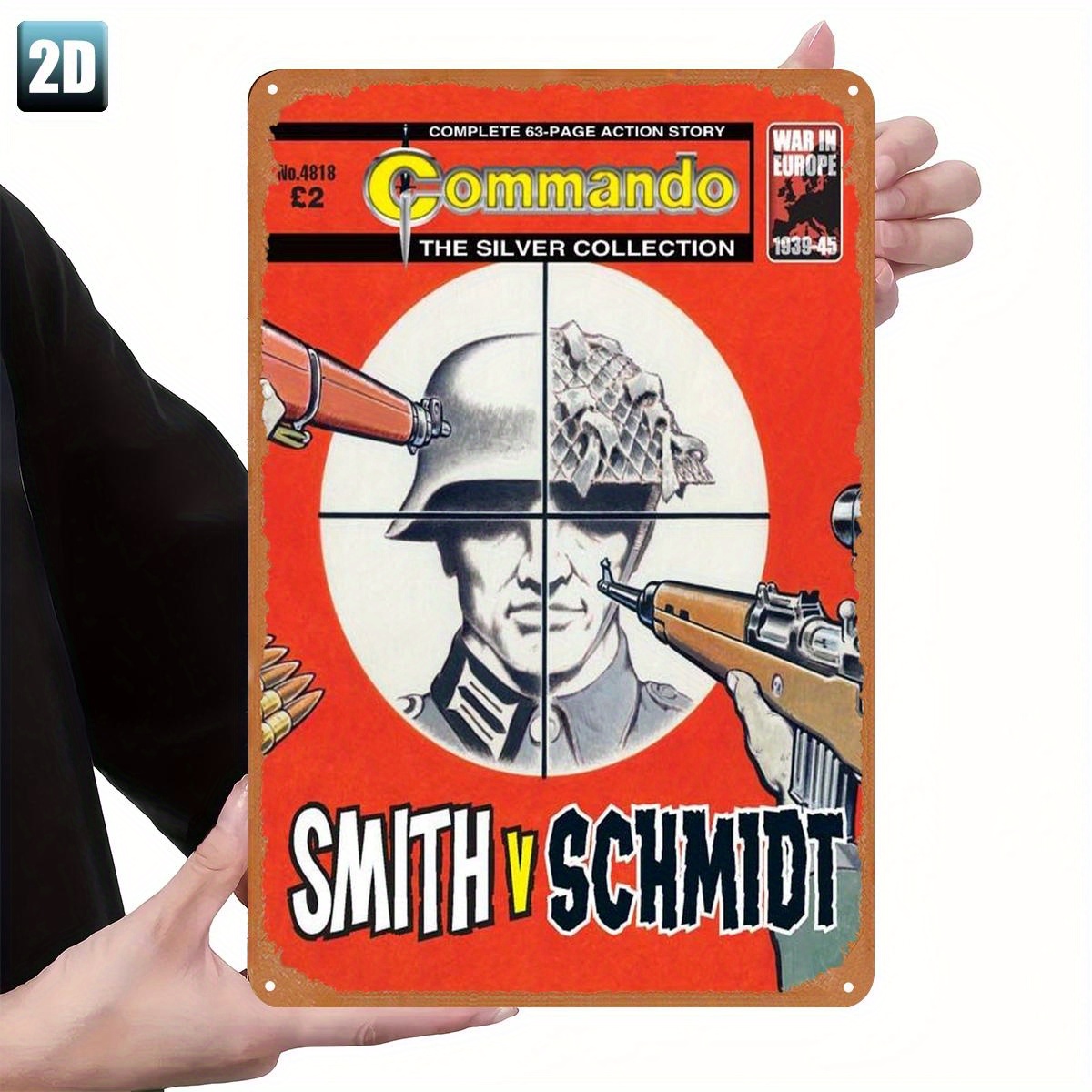 Vintage Vs Collectible - vs. Schmidt: Komando Gümüş Rengi Koleksiyon