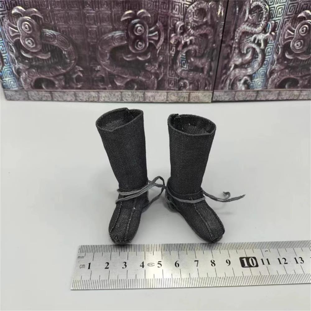 Vintage Collectible Shoes - 1/6th eski Vintage hanedanı Qin uzun