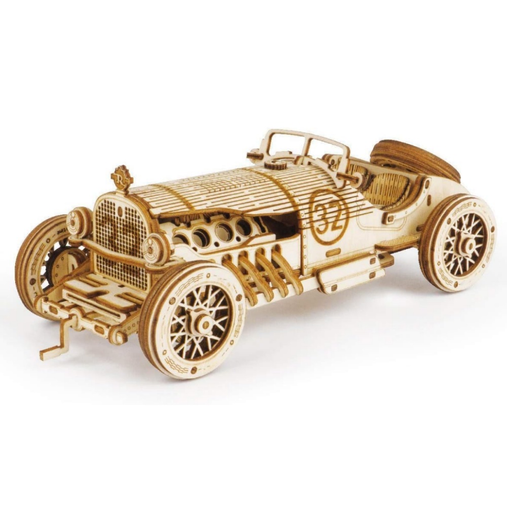 Vintage Collectible Cars - Robotime Klasik Araba 3D Ahşap Yapboz