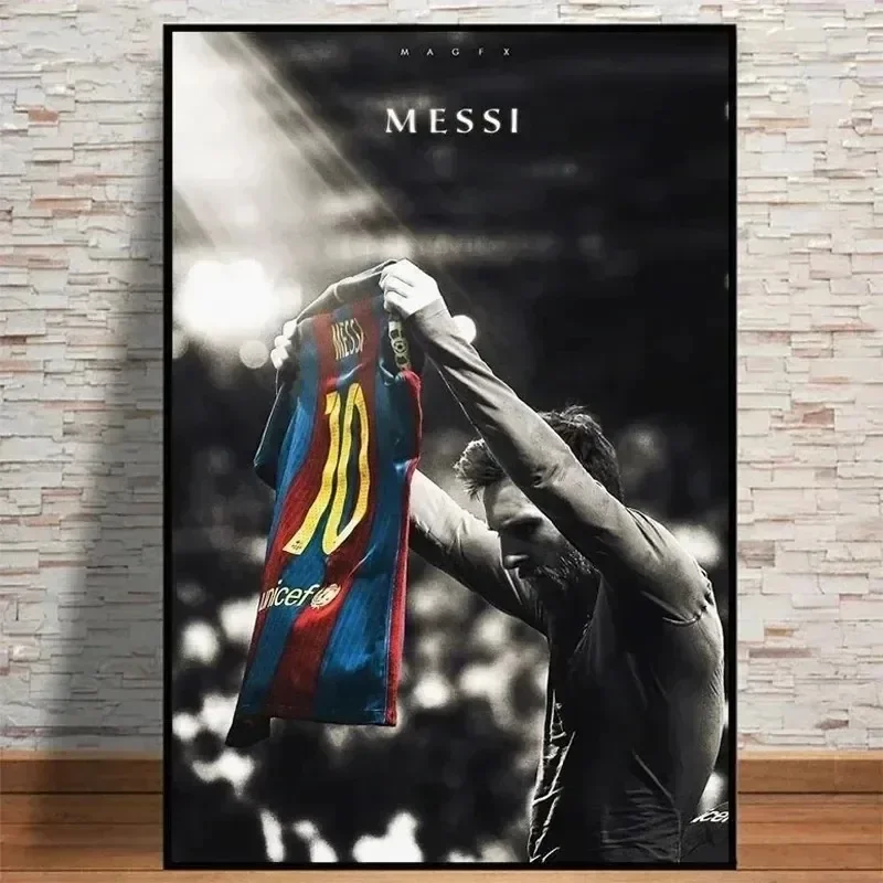 Vintage Cartoon Collectible - Lionel Messi Futbol Yıldızı Klasik Vintage