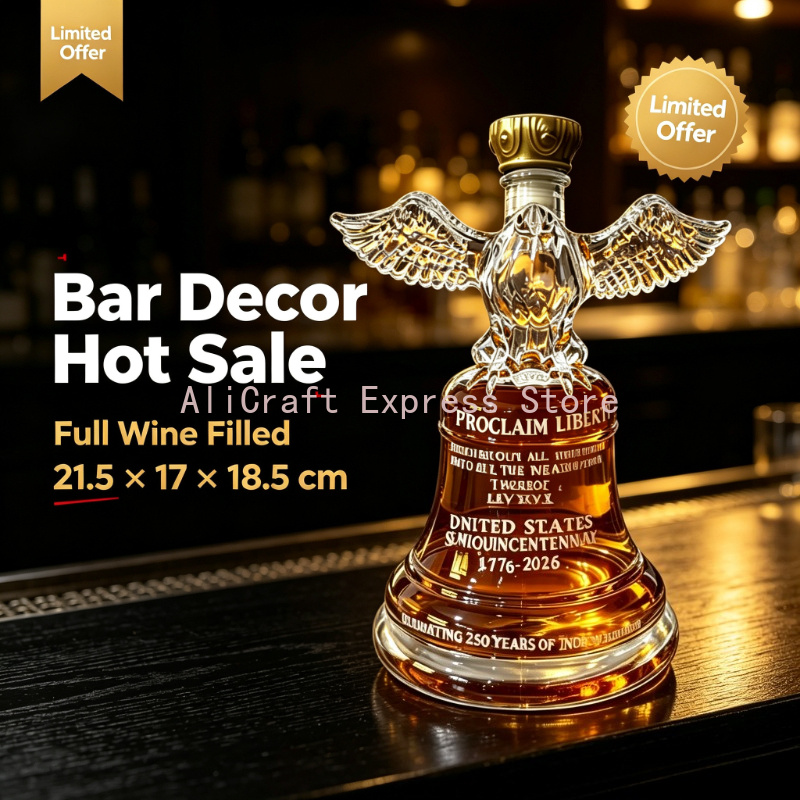 250. Bağımsızlık Günü Kartalı  - Vintage Collectible Liquor Bottles incelemesi ve fiyatı