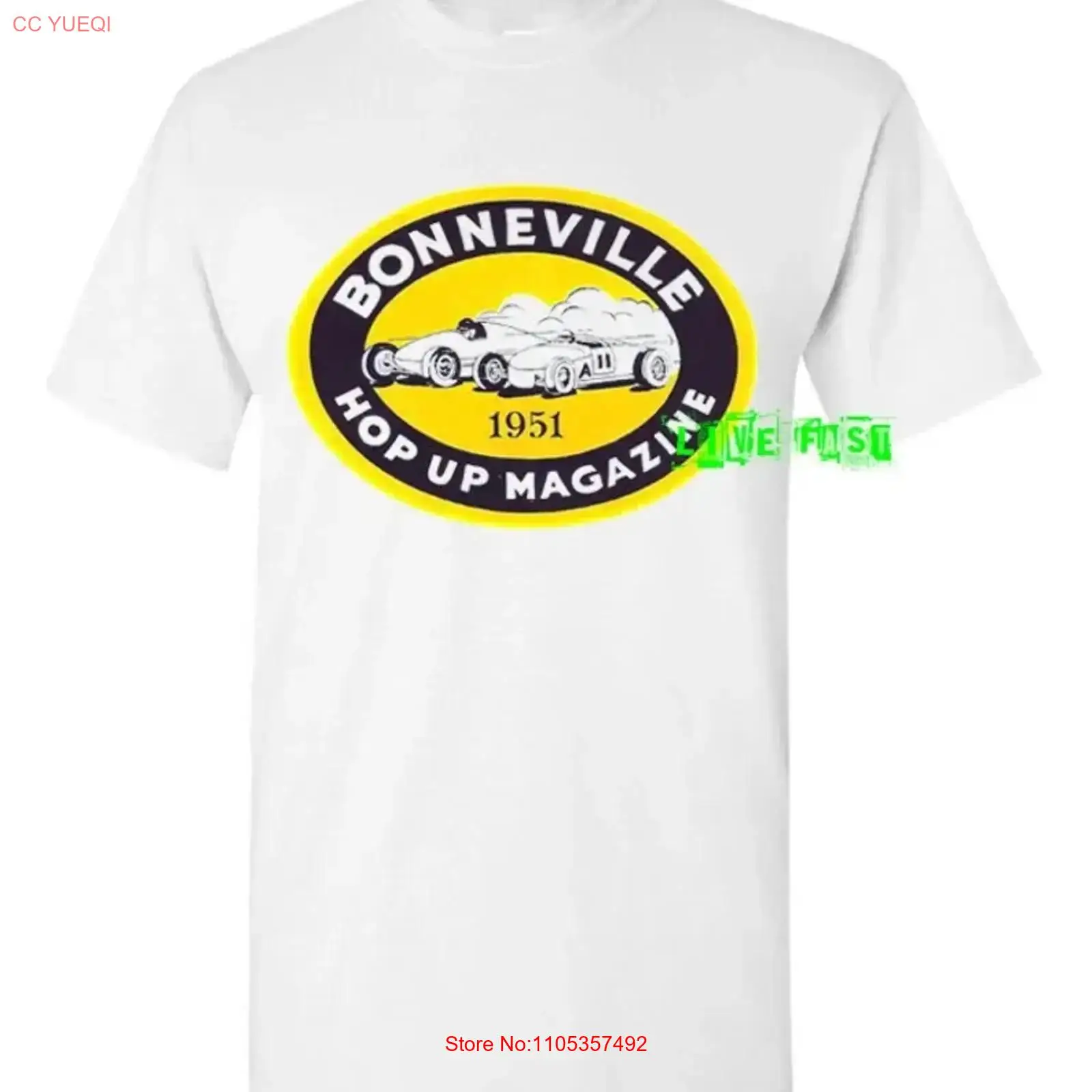 BONNEVILLE SALT FLATS 1951 Tiş - Collectible Vintage T Shirts incelemesi ve fiyatı