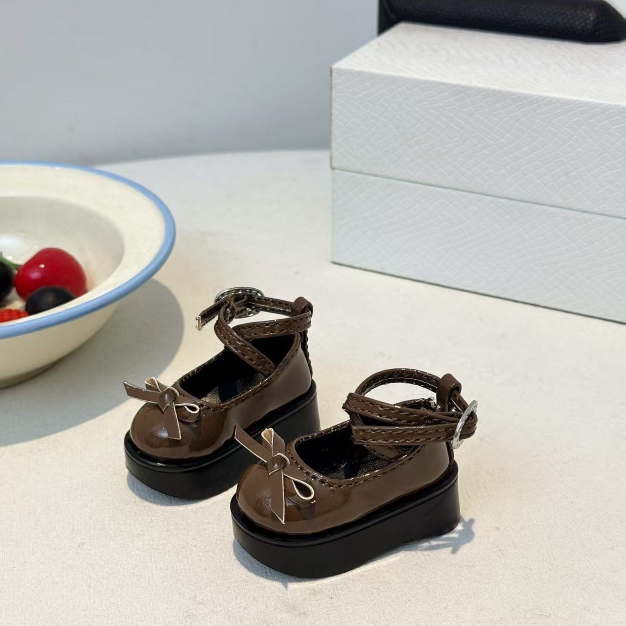 Kahve Rengi Fiyonklu Platform  - Vintage Collectible Shoes incelemesi ve fiyatı