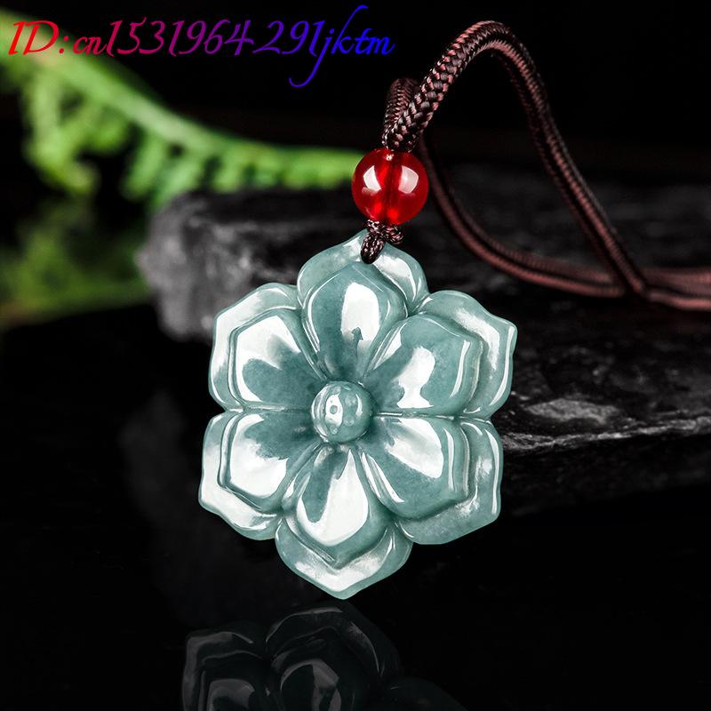 Burma Yeşim Taşı Çiçek Kolye U - Vintage Necklace incelemesi ve fiyatı