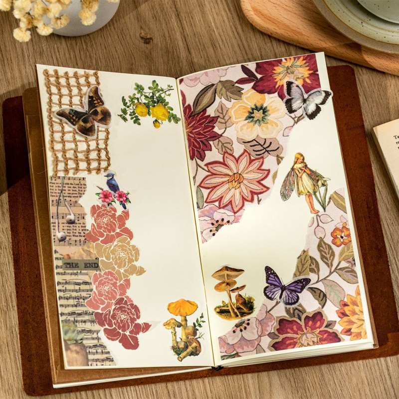 100 Yaprak Retro Çiçek Desenli - Vintage Collectible Magazines incelemesi ve fiyatı