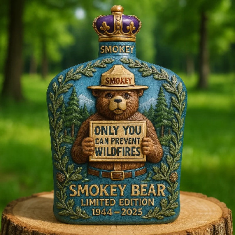 Smokey Bear Yangın Önleme Visk - Vintage Collectible Liquor Bottles incelemesi ve fiyatı