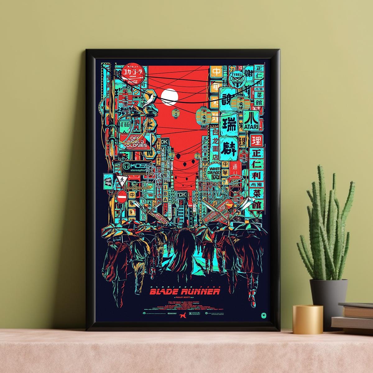 Blade Runner 1982 Klasik Film  - Vintage Cartoon Collectible incelemesi ve fiyatı