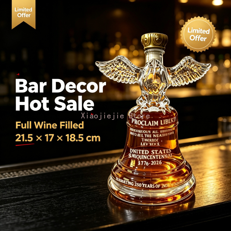250. ABD Bağımsızlık Kartalı Ö - Vintage Collectible Liquor Bottles incelemesi ve fiyatı