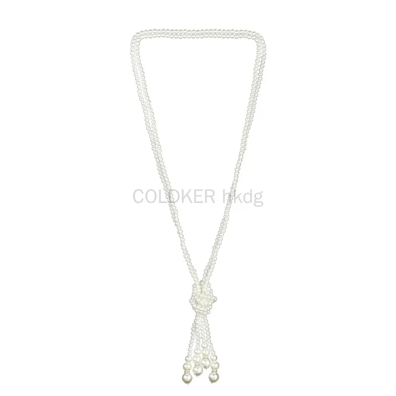 1920'ler inci kolye moda sahte - Vintage Necklace incelemesi ve fiyatı