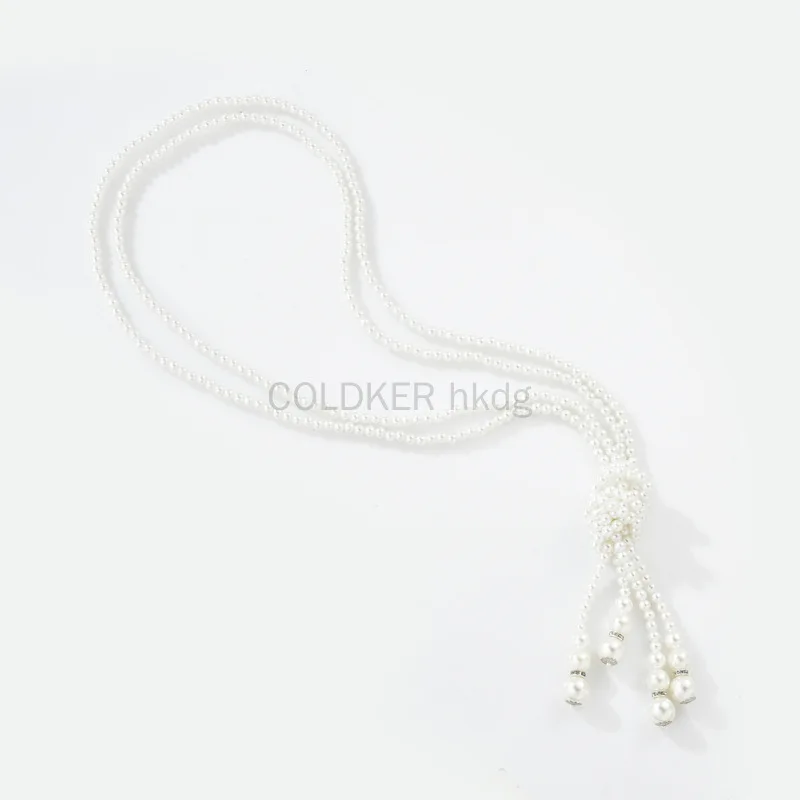 1920'ler inci kolye moda sahte - Vintage Necklace incelemesi ve fiyatı