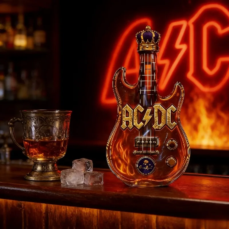 Retro Elektro Gitar Şeklinde V - Vintage Collectible Liquor Bottles incelemesi ve fiyatı