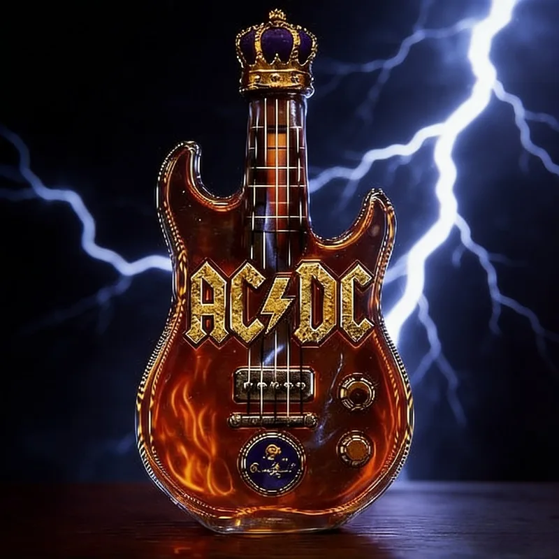 Retro Elektro Gitar Şeklinde V - Vintage Collectible Liquor Bottles incelemesi ve fiyatı