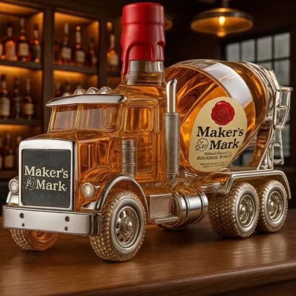 Vintage Kamyon Cam Viski Sürah - Vintage Collectible Liquor Bottles incelemesi ve fiyatı